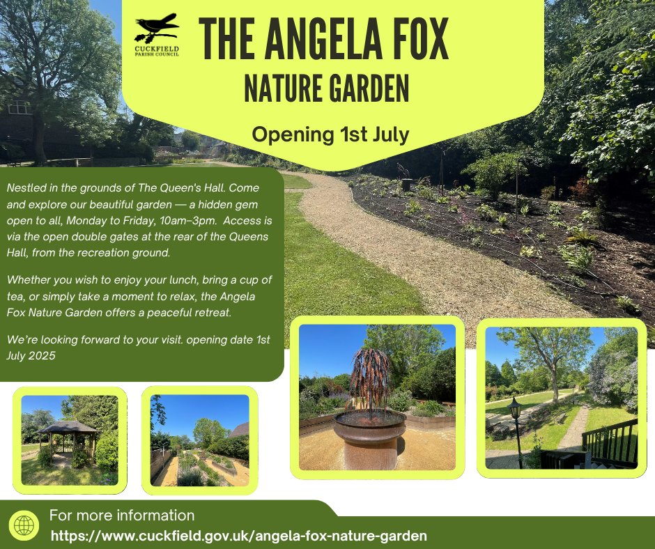 Angela Fox Nature Garden Facebook Post