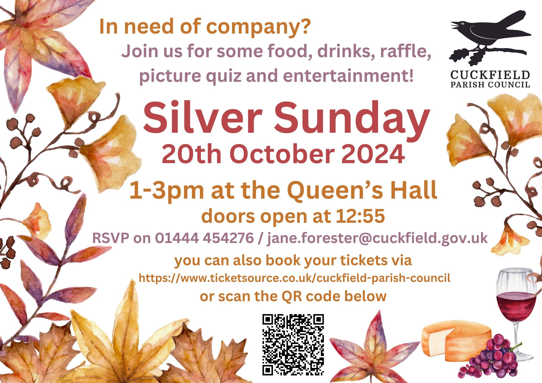 Silver Sunday Poster Landscape October 2024 2