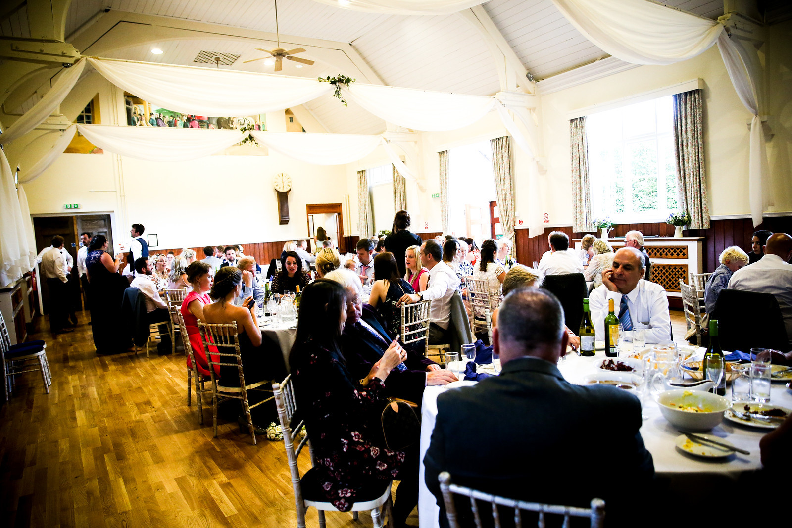 Main hall decorated
