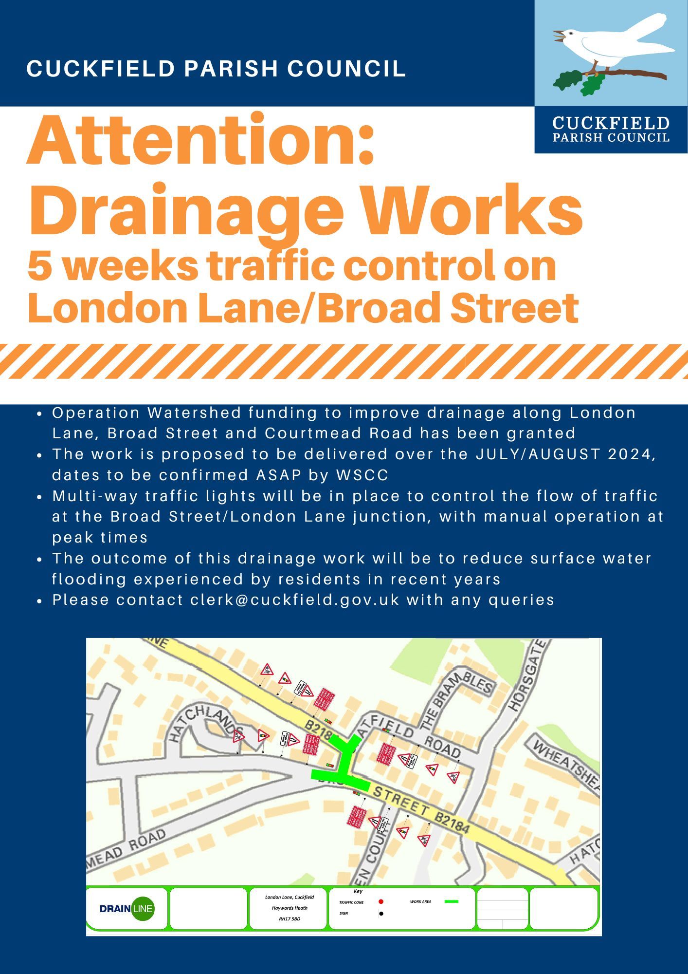 Drainage Works Poster