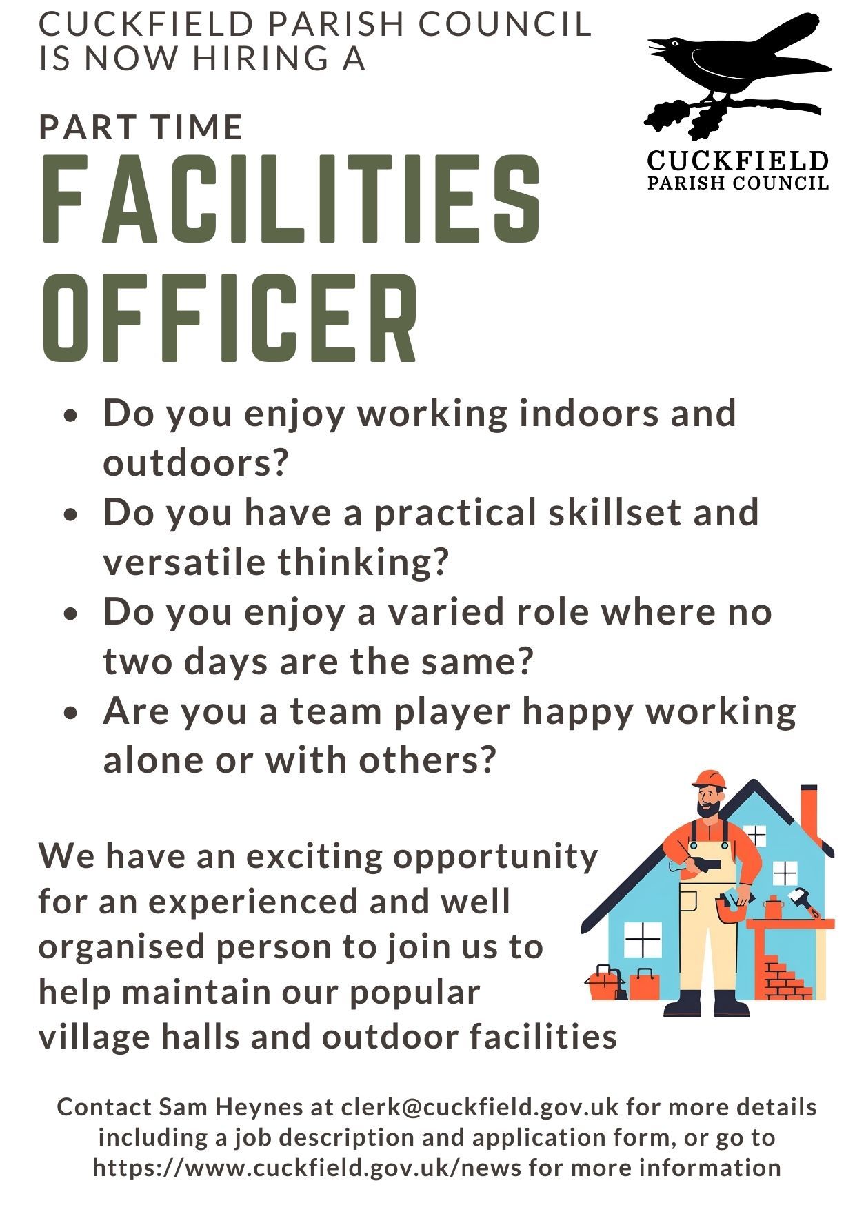 Facilities Officer Vacancy